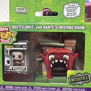 Bitty POP figure Town Beetlejuice & Dante Inferno Room